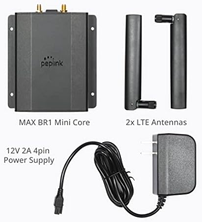פפלינק מקס בר-1 מיני ליבה / נתב סלולרי יחיד עם חריצי סים מיותרים | אינטרנט אלחוטי וממשק ג ' י-פי-אס